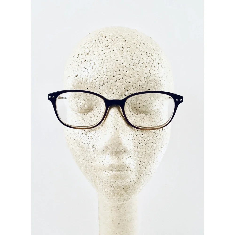 Kate Spade Brown Cat Eye Square Glasses W Gold Metal Temple Manuela 0ERV 140